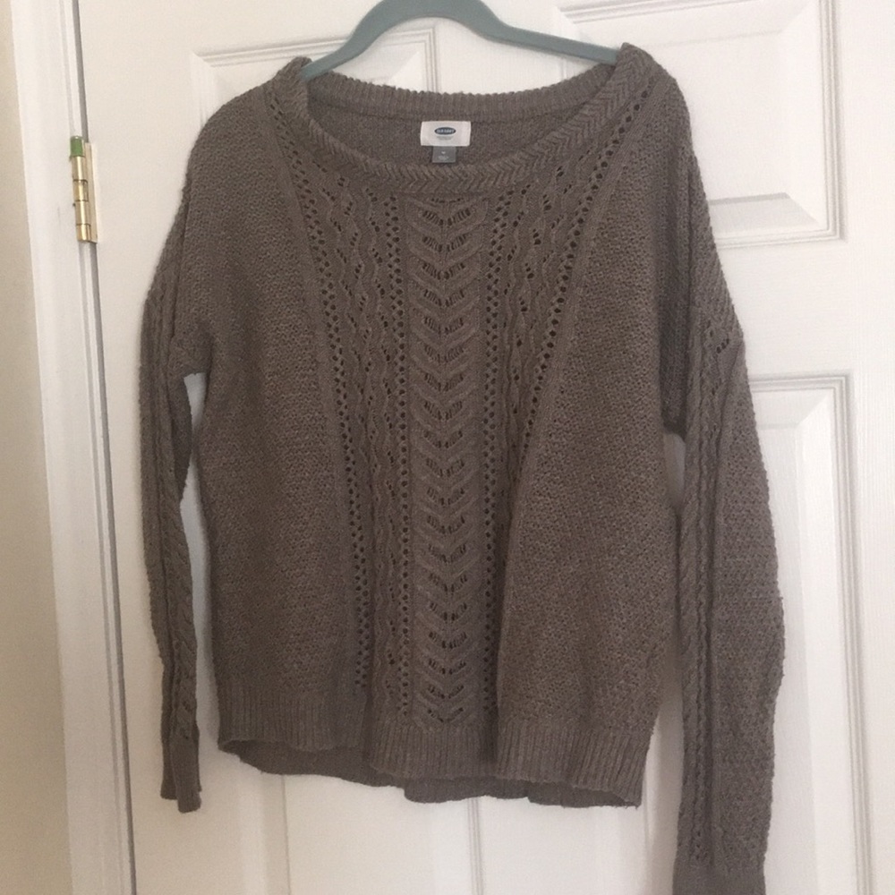 Mushroom colored sweater